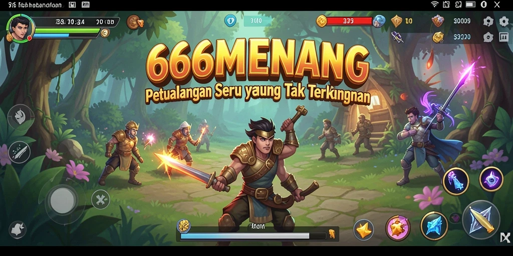 Gameplay seru dan menantang dalam 666MENANG.