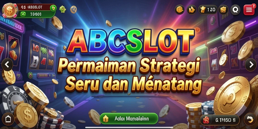 Tampilan gameplay ABCSLOT yang menegangkan dan strategis.