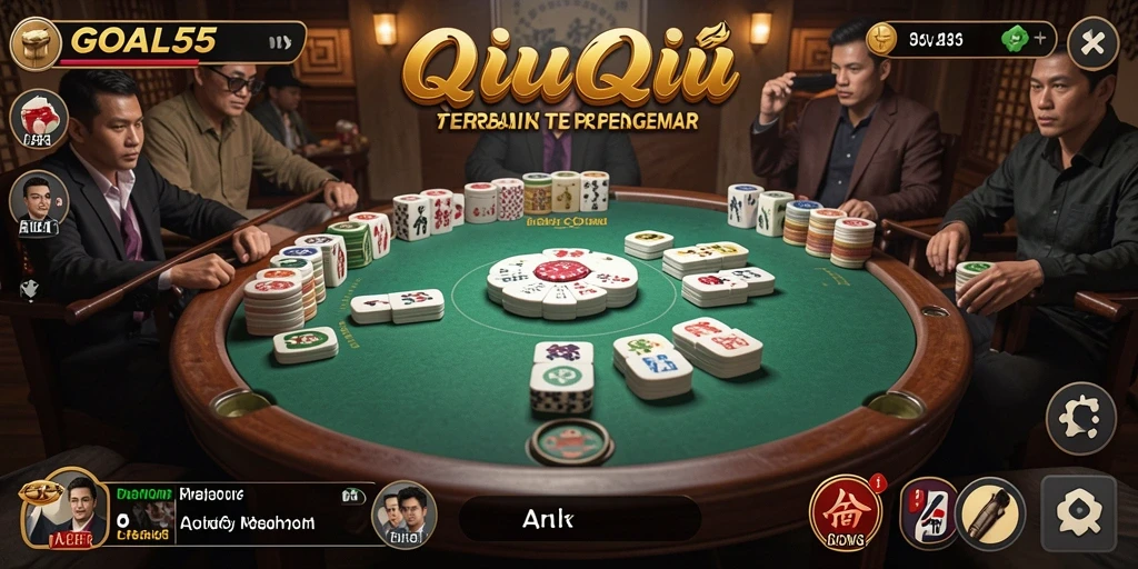 Screenshot mendemonstrasikan gameplay QiuQiu yang seru dan interaktif.
