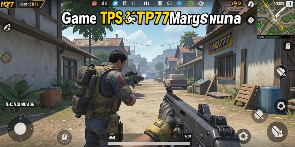 Tampilan gameplay HQ777 yang intens dan mendebarkan dari permainan TPS.