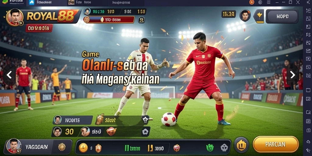 Tampilan menarik gameplay <strong>ROYAL88</strong> yang mendebarkan.