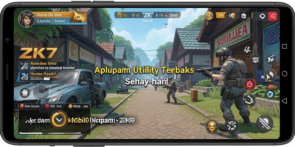 Tampilan antarmuka ZK7 yang intuitif dan mudah digunakan.